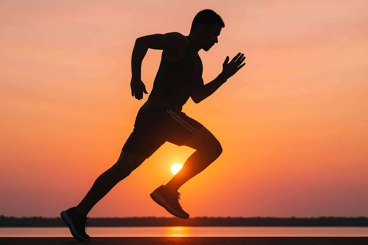 Image améliorée du coureur