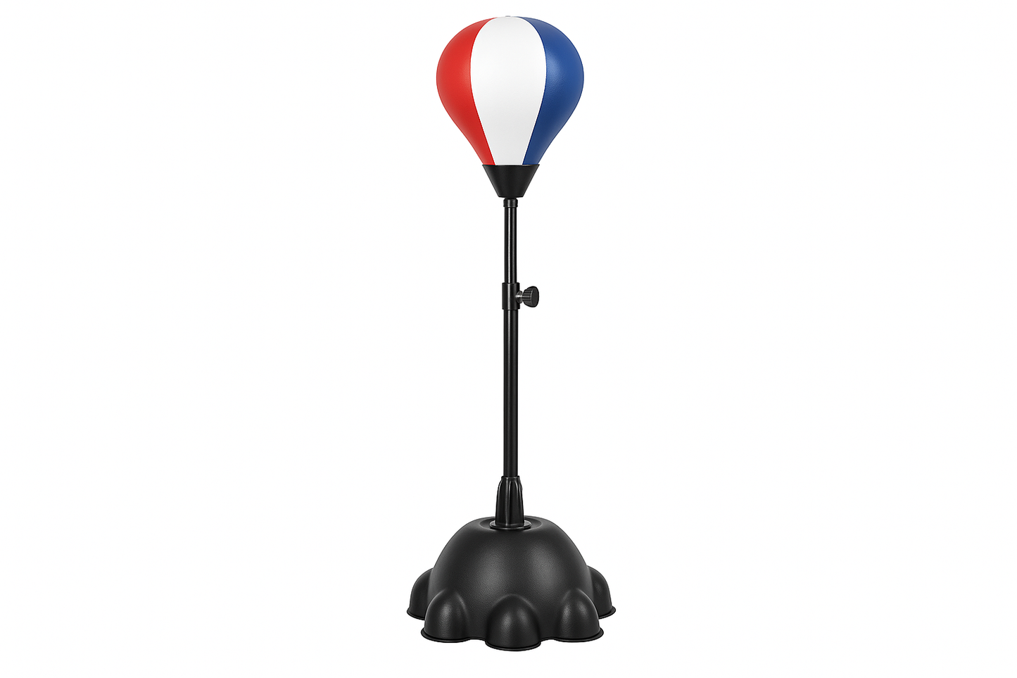 Sac de frappe sur pied - 5 angles différents avec boxeur