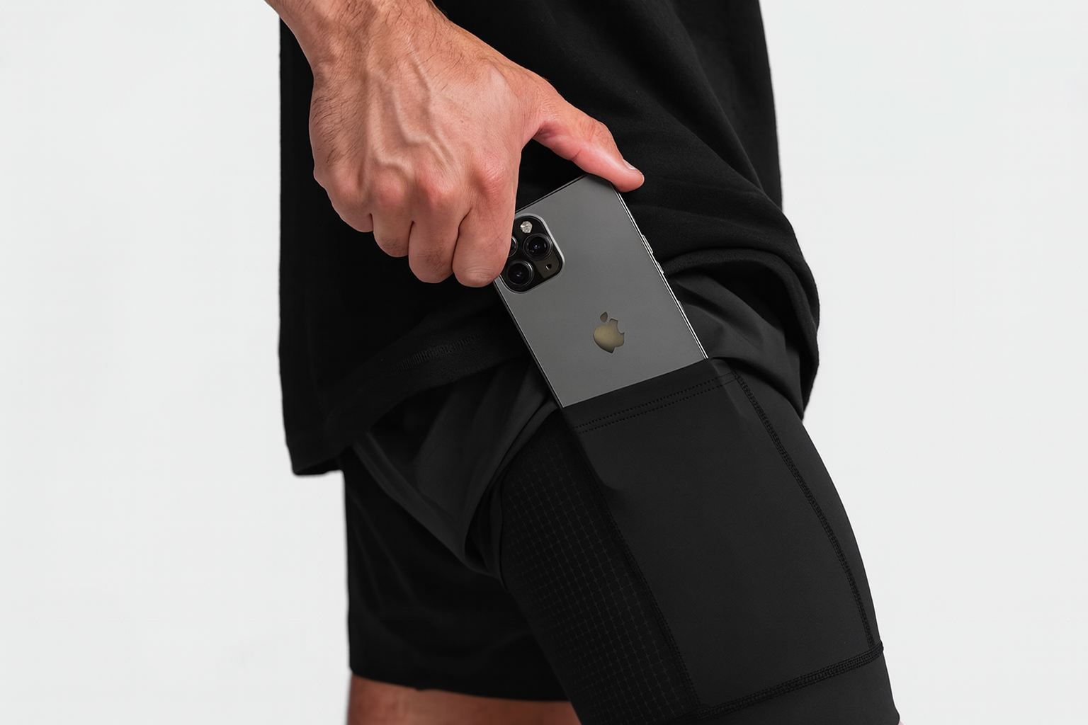Démonstration poche téléphone
